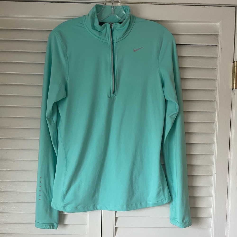 Nike Dri Fit Quarter Zip Workout Top